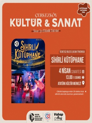 SİHİRLİ KÜTÜPHANE ÇOCUK TİYATROSU 1.SEANS